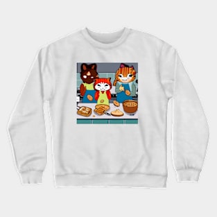 Cats mayhem Crewneck Sweatshirt